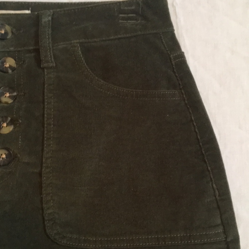 SO olive green junior skirt never worn - Picture 4 of 5